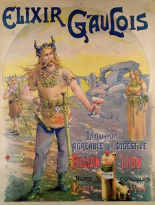 Julisteet "Elixir Gaulois", 1895